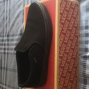 Vans "Asher" black/black size 11